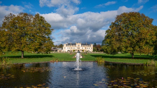 The Great Lawn Fountain Pool, Dyffryn Gardens, Vale of Glamorgan